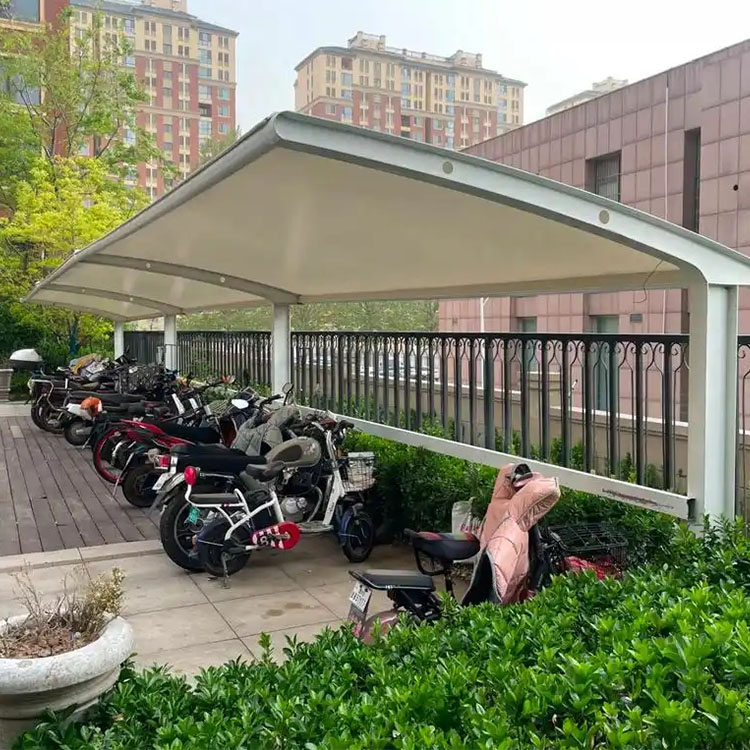 分宜县膜结构电动车棚